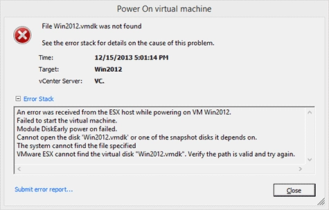 رفع مشکلات VMware vSphere ،SAN ،NAS