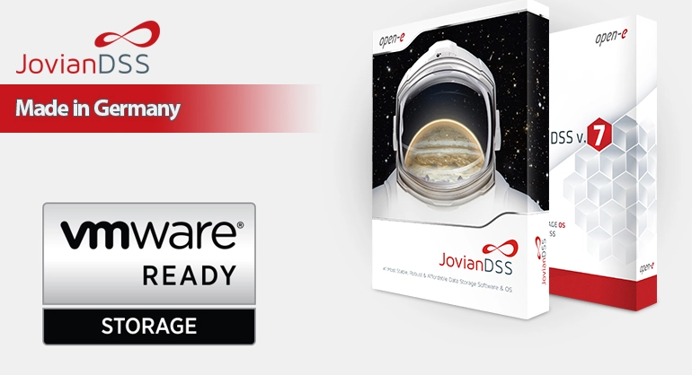 سازگاری استوریج Open-E Jovian با VMware