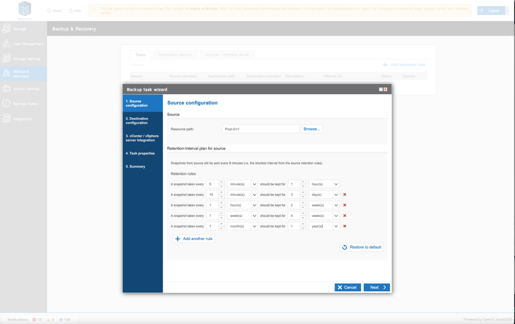 استوریج هگزاسن HexaSAN