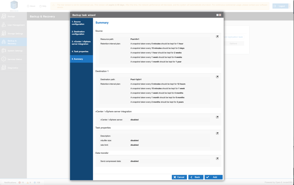 استوریج هگزاسن HexaSAN