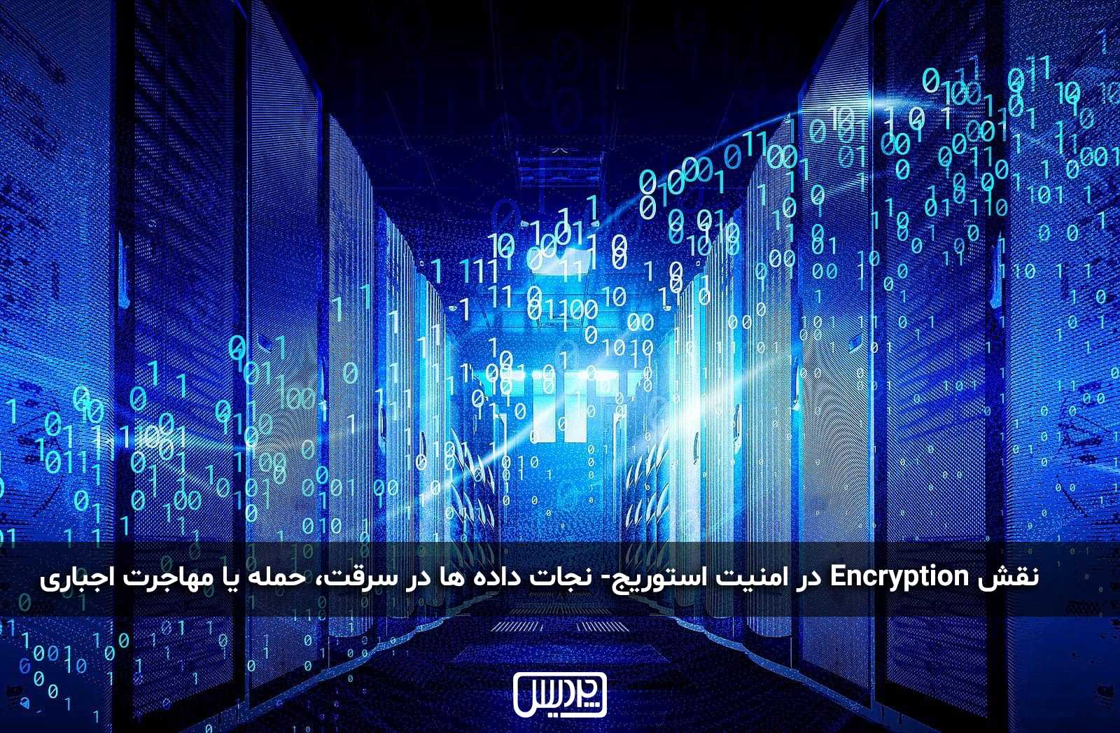 نقش Encryption در امنیت استوریج: نجات داده‌ها در سرقت، حمله یا مهاجرت اجباری