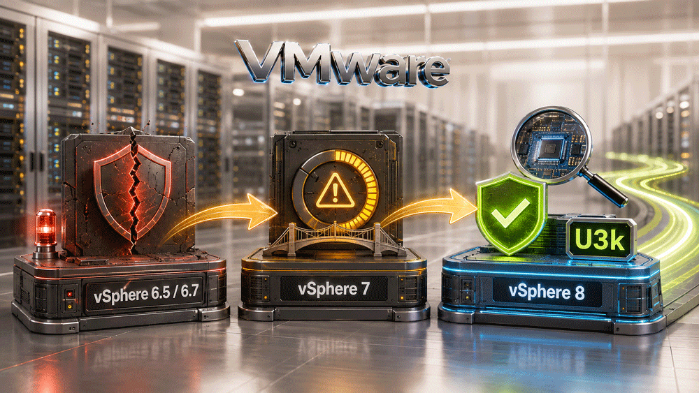 برای هر نسخه از vSphere چه اقدامی لازم است؟